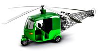Autorickshaw Helicopter