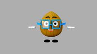 Walnut Cartoon 3D Character Rig