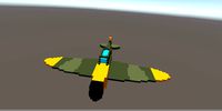 WW2 Fighter Plane 3D Voxel Art Mode