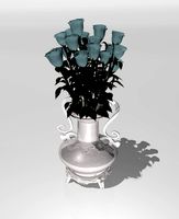 Roses in a vase