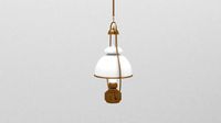Retro oil lamp