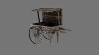 victorian wooden stall