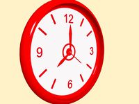 R&W CLOCK