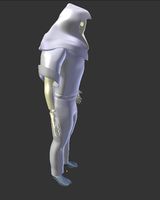 Low-poly druid