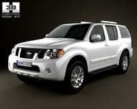 Nissan Pathfinder 2010 3D Model
