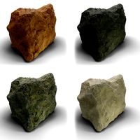 Rock, Stone - 04, multiple textures