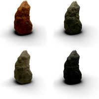 Rock, Stone - 07, multiple textures