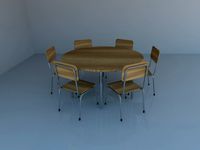 School Table & Chairs