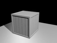 Simple Wooden Crate