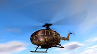 Low poly VR AR game ready military Helicopter model