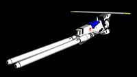 Robot spaceship fighter