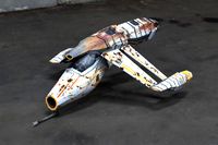 spaceship combat low poly