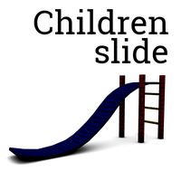 Children slide