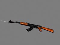 AK47 With knife