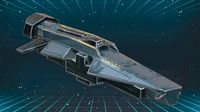 Game-ready Spaceship Free low-poly 3D model