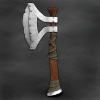 Fantasy Barbarian Axe