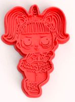 Set 7 cookie cutters Lol doll