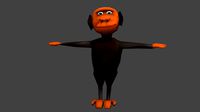 Low Poly Monkey