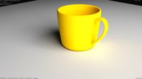 Yellow Cup