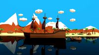 Low poly merchant ship