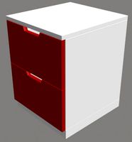 Chest Of Draws (Low Poly)