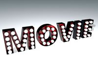 Vintage Movie Sign