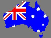 3d map of Australia