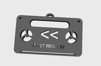 Fast rewind pendent