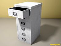 5 drawers cabinet