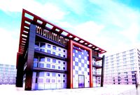 modern exterior building