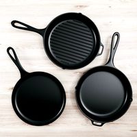 cast iron cookware set