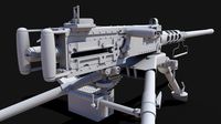 Machine Gun M2 Browning