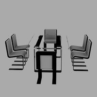 mesa y sillas de comedor