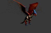 Dragon Game Model Simple Model Mobile Games Model