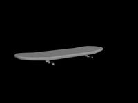 Low Poly Skateboard