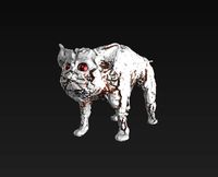 Rusty Cyber Cat PBR Material