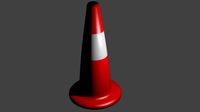 Low Poly Street Cone