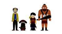 Cardboard Multi Character Rig