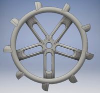 Rc Paddle Tire 12mm hex