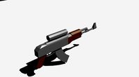 Low Poly AK47