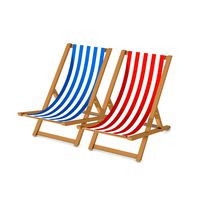 Beach chairs
