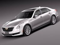 Cadillac CT6 2016 3D Model
