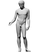 Statue of Ephebe (Idolino from Pesaro)