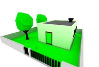 House Low Poly - Zone low Density Residential 02