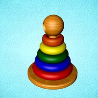 wooden Color and size Toy