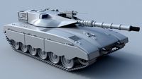 Merkava Tank 3D model