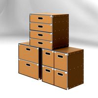 Pulp Board Chest Box