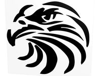 Graphic representation of the head of an eagle