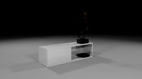 Desk for console