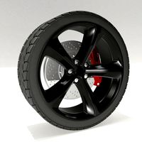 Dodge challenger wheel